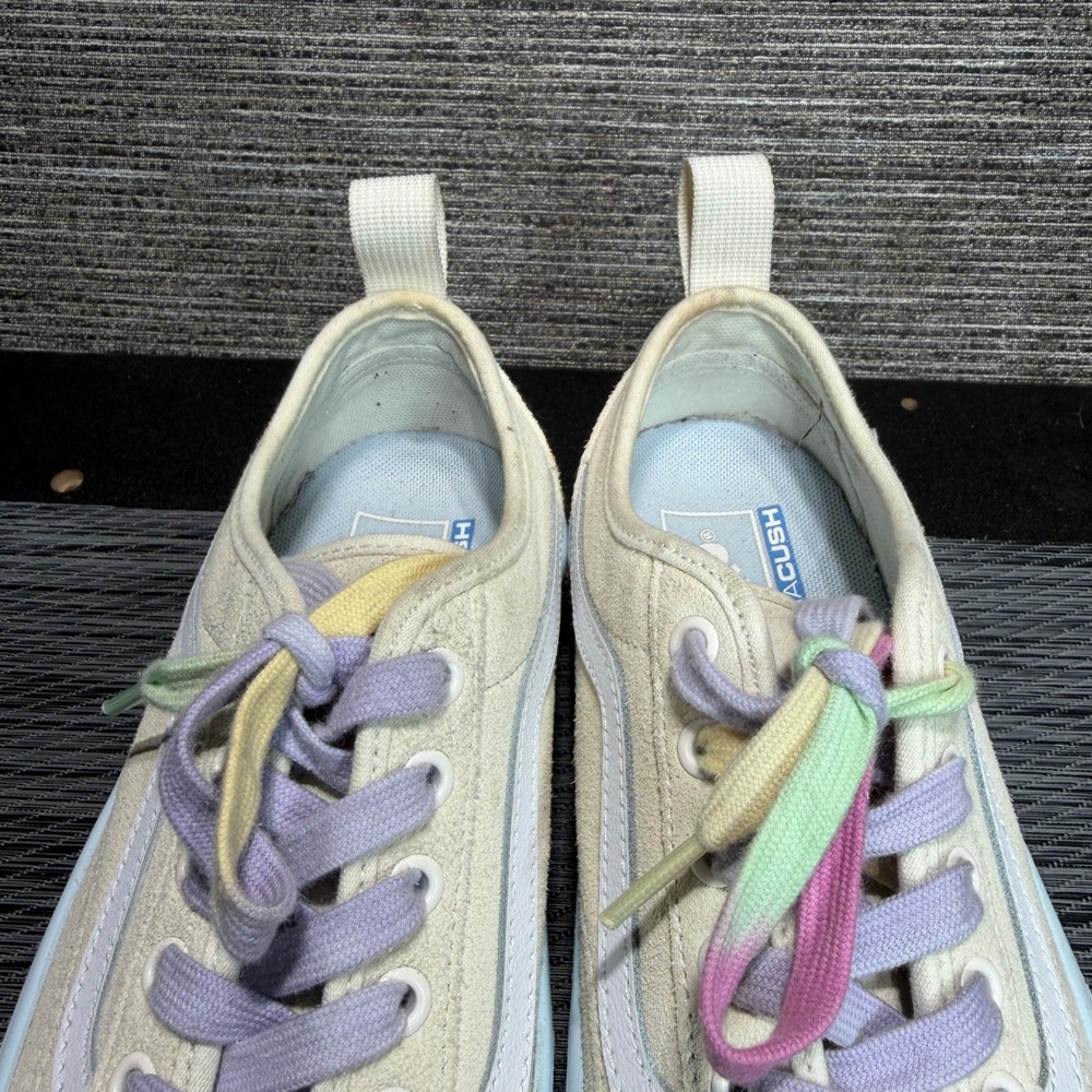 Vans Sneakers Women 9 Cream Old Skool Sententry WC Platform Pastel Lug Sole - Picture 6 of 15